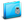 Folder Poison Blue Icon 24x24 png